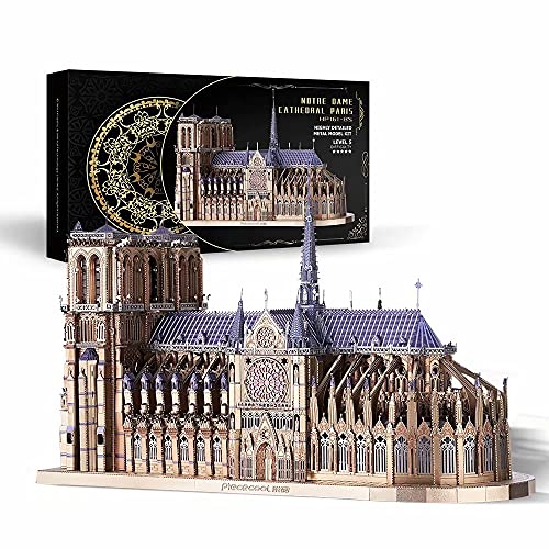 Cutebee Notre-Dame Cathedral 3D Metal Model Kit (382 Pcs) Cutebee Notre-Dame Cathedral 3D Metal Model Kit (382 Pcs)