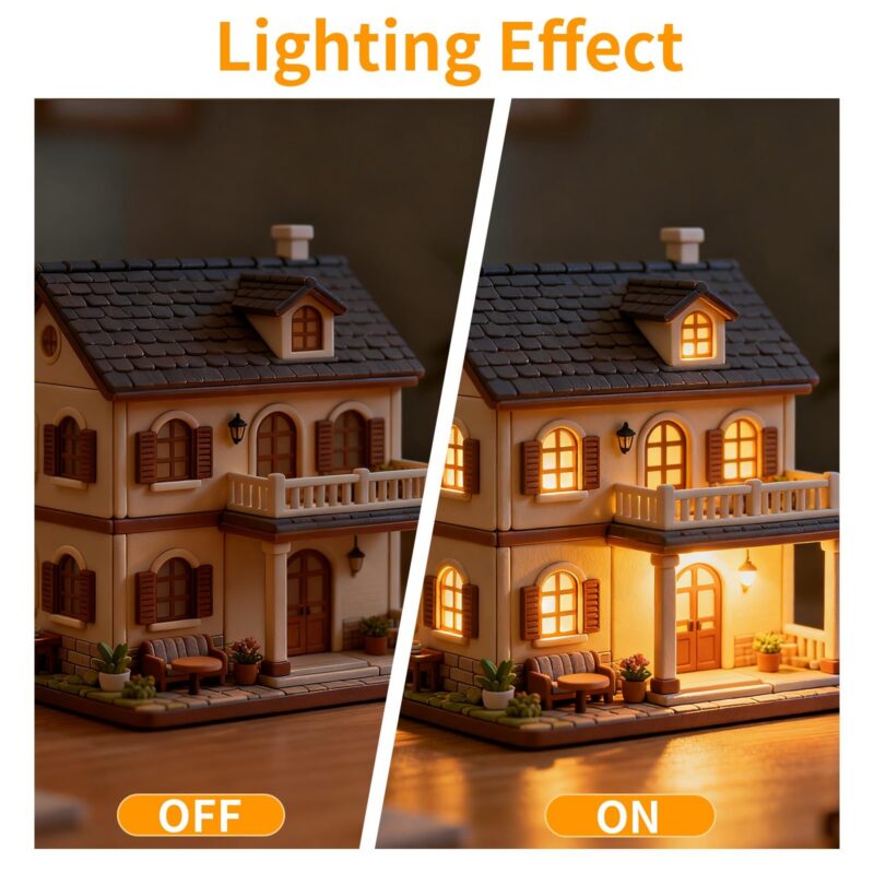 12-Pack Mini LED Spotlights, Battery Powered (Warm White)