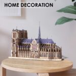 Piececool Notre-Dame Cathedral 3D Metal Model Kit (382 Pcs)