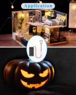 Dollhouse LED Wiring Kit with AA Battery Holder & Switch