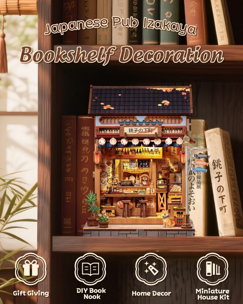 Cutebee Izakaya DIY Book Nook Kit