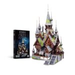 Cutebee Elves' Castle 3D Metal Model Kit (248 Pcs)