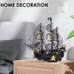 Piececool Black Pearl Pirate Ship 3D Metal Model Kit (307 Pcs)