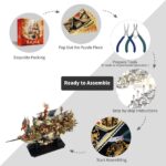 Piececool Wind Breaker Ship 3D Metal Model Kit (709 Pcs)