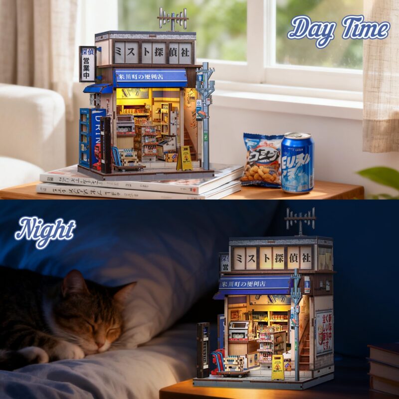 Cutebee Beika-cho Convenience Store DIY Book Nook Kit