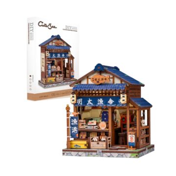 Cutebee Fukuoka Mentaiko Kitchen DIY Miniature House Kit
