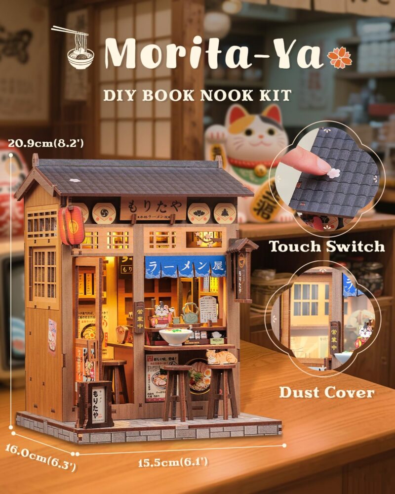Cutebee Morita-Ya Ramen Shop DIY Book Nook Kit