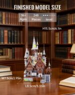 Piececool Elves' Castle 3D Metal Model Kit (248 Pcs)