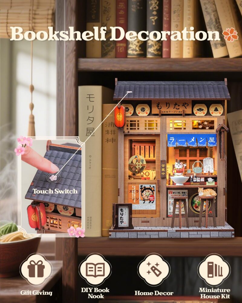 Cutebee Morita-Ya Ramen Shop DIY Book Nook Kit