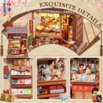 Cutebee Japanese Fan Shop DIY Book Nook Kit