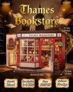 Cutebee Thames Bookstore DIY Book Nook Kit