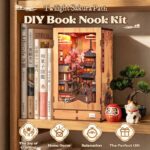 Cutebee Twilight Sakura Path DIY Book Nook Kit