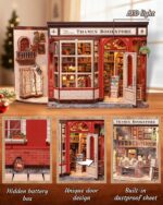 Cutebee Thames Bookstore DIY Book Nook Kit