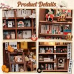 Cutebee Kyoto Antique Bookshop DIY Book Nook Kit