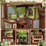 Cutebee Kyoto Matcha Cottage DIY Miniature House Kit