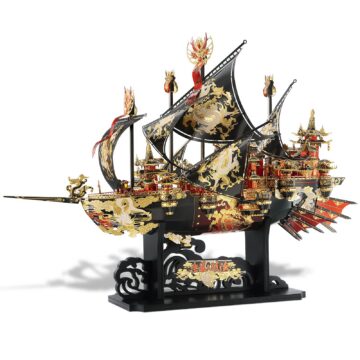 Cutebee Wind Breaker Ship 3D Metal Model Kit (709 Pcs)
