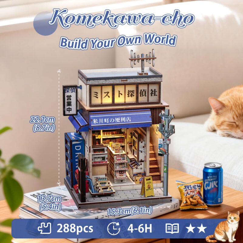 Cutebee Beika-cho Convenience Store DIY Book Nook Kit
