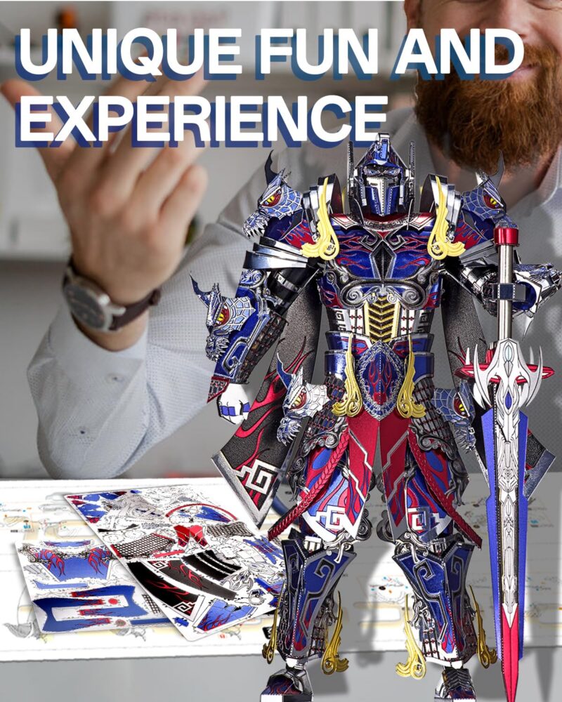 Piececool The Titan Mecha 3D Metal Model Kit (157 Pcs)