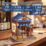 Cutebee Fukuoka Mentaiko Kitchen DIY Miniature House Kit