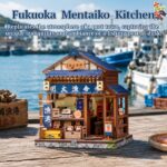 Cutebee Fukuoka Mentaiko Kitchen DIY Miniature House Kit