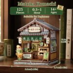 Cutebee Kyoto Matcha Cottage DIY Miniature House Kit