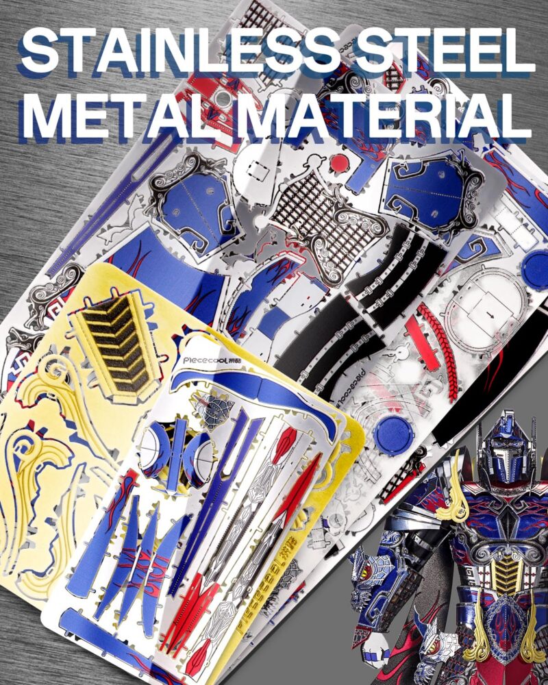 Piececool The Titan Mecha 3D Metal Model Kit (157 Pcs)