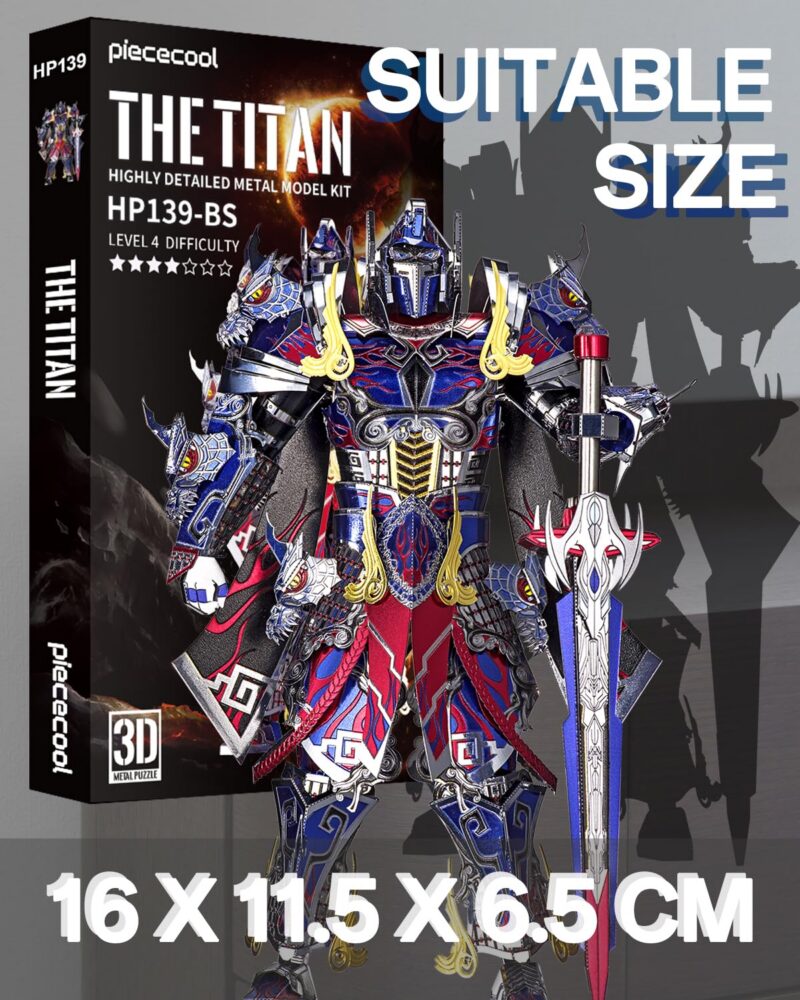 Piececool The Titan Mecha 3D Metal Model Kit (157 Pcs)