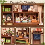 Cutebee Wagashi Sweet Shop DIY Book Nook Kit
