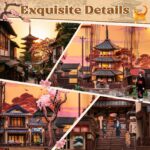 Cutebee Twilight Sakura Path DIY Book Nook Kit