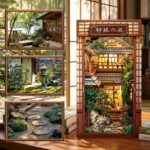 Cutebee Serene Courtyard DIY Book Nook Kit