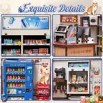 Cutebee Beika-cho Convenience Store DIY Book Nook Kit
