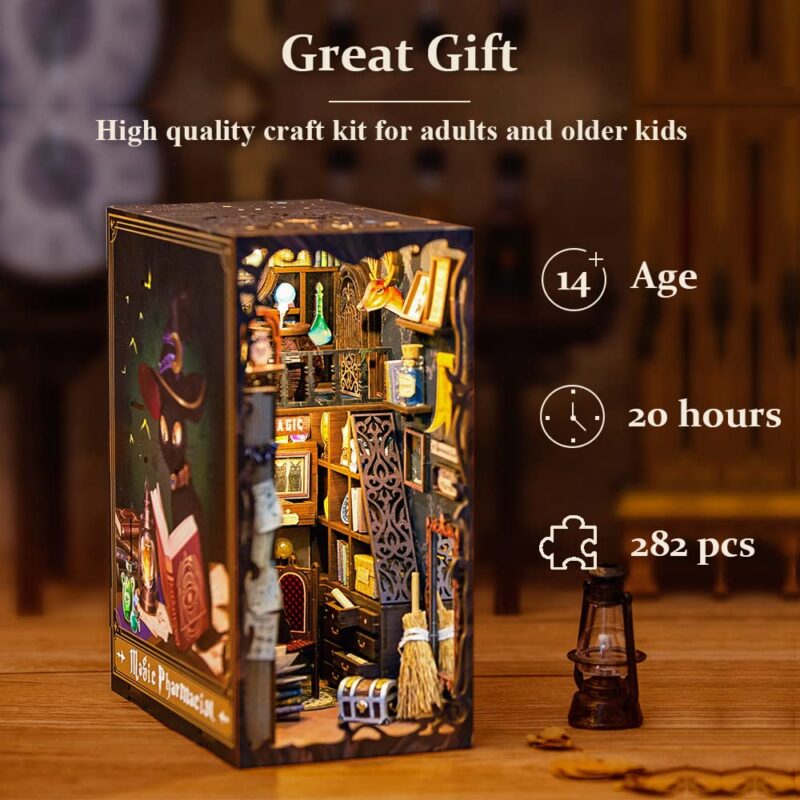 Cutebee Magic Pharmacist DIY Book Nook Kit