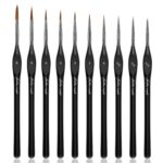 Golden Maple Detail Paint Brush Set (10-Piece)