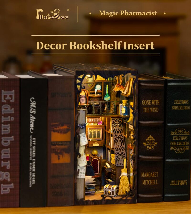 Cutebee Magic Pharmacist DIY Book Nook Kit
