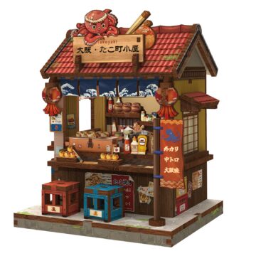 Cutebee Osaka Takoyaki 3D Wooden Puzzle