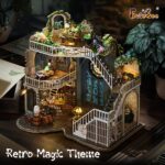 Cutebee Magic House DIY Miniature House Kit with LED