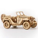 Rokr Army Field Car 3D Wooden Puzzle