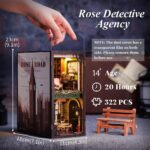 Cutebee Rose Detective Agency DIY Book Nook Kit