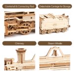 Rokr Prime Steam Express 3D Wooden Train Puzzle — view 3