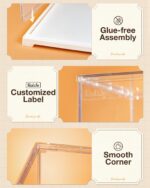 Rolife Acrylic Display Case with Door for Book Nooks