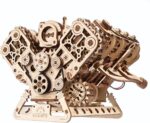 Ugears V8 Engine 3D Wooden Puzzle