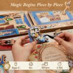 Cutebee Dream Parade Theatre 3D Wooden Puzzle with LED