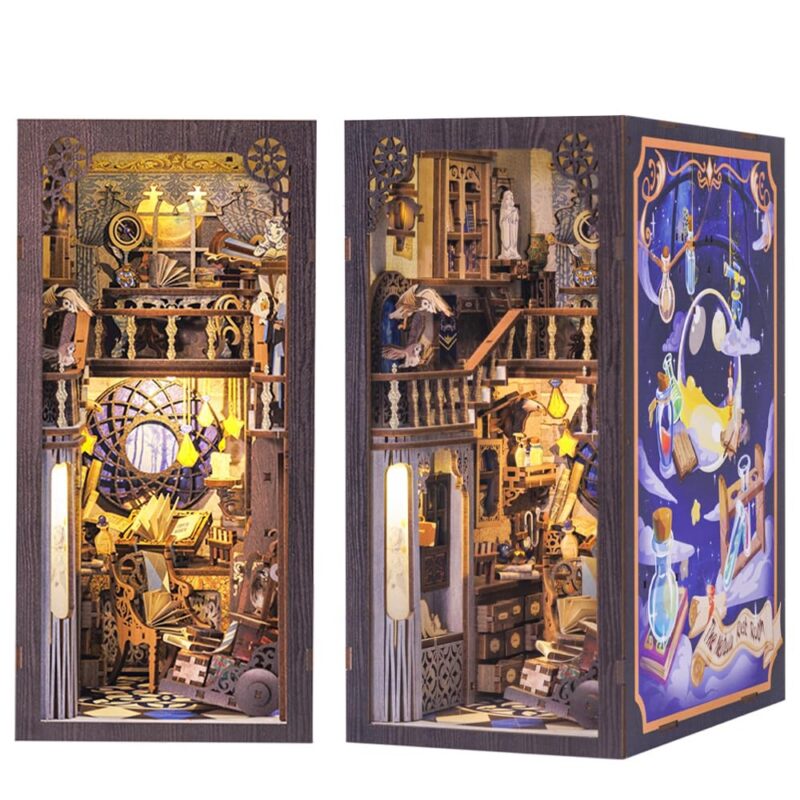 Cutebee Nebula Common Room DIY Book Nook Kit