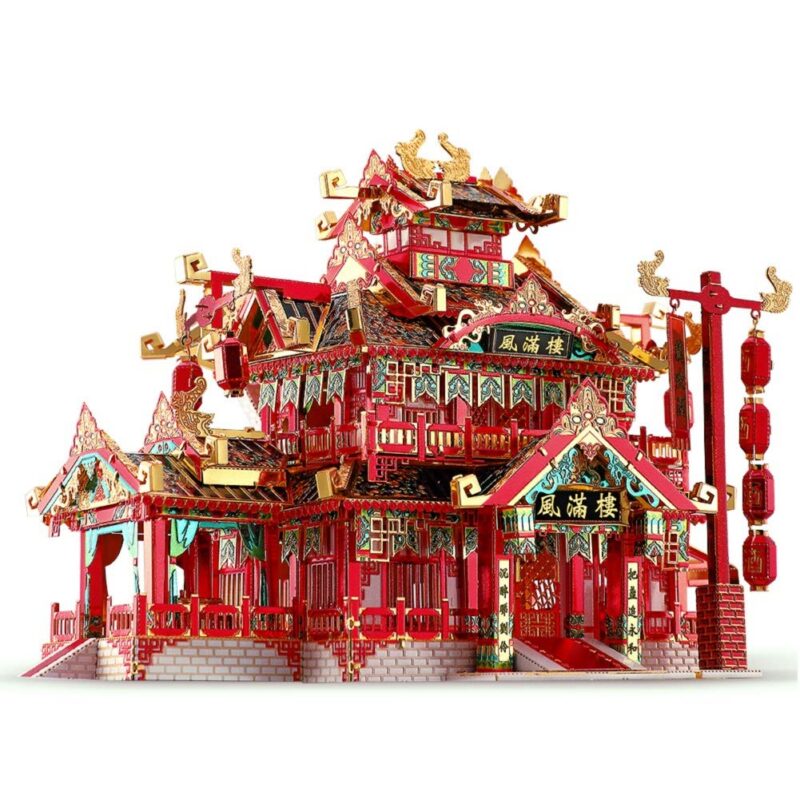 Piececool Chinese Ancient Restaurant 3D Metal Model Kit (215 Pcs) Piececool Chinese Ancient Restaurant 3D Metal Model Kit (215 Pcs)