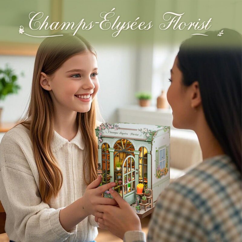 Cutebee Champs-Élysées Florist DIY Book Nook Kit