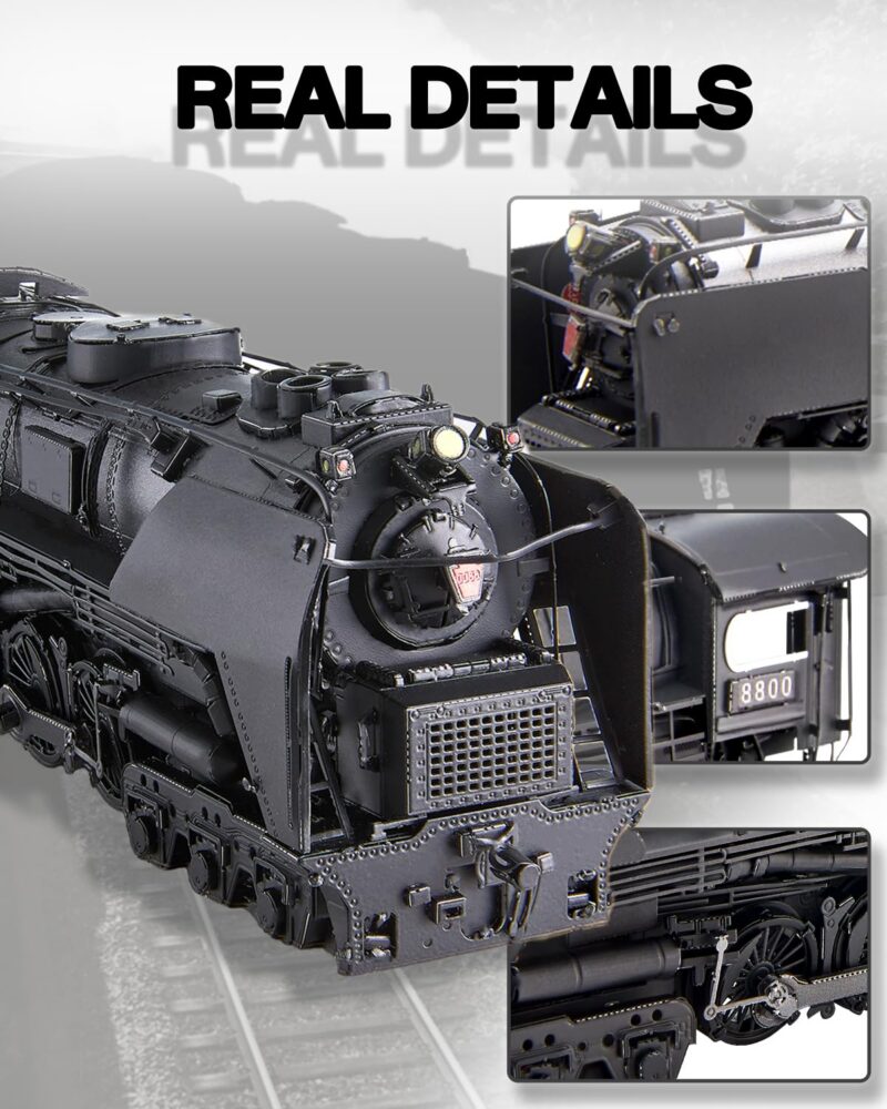 Piececool Class S-2 Steam Locomotive 3D Metal Model Kit