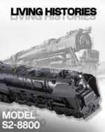 Piececool Class S-2 Steam Locomotive 3D Metal Model Kit
