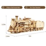Rokr Prime Steam Express 3D Wooden Train Puzzle — view 5