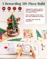 Rolife Musical Christmas Tree 3D Wooden Puzzle