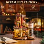 Rokr Dream Gift Factory DIY Miniature House Kit